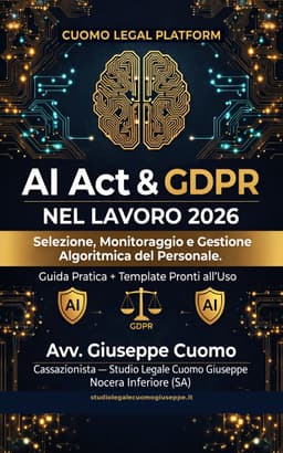 Copertina: AI Act & GDPR nel Lavoro 2026